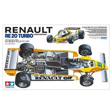 Grande échelle 1/12 n°33 1/12 Renault RE20 Turbo avec pièces photogravées...