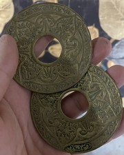 Lot de 2 Bobèche Bronze