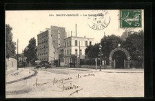 CPA Saint-Mande, La Demi-Lune 1908 