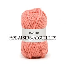 Pelote laine rapido rose - de,