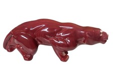 Sculpture faïence rouge sujet - sculpture,