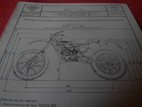 Moto maico 250 - moto,