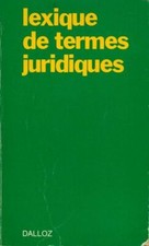 Lexique de termes juridiques -