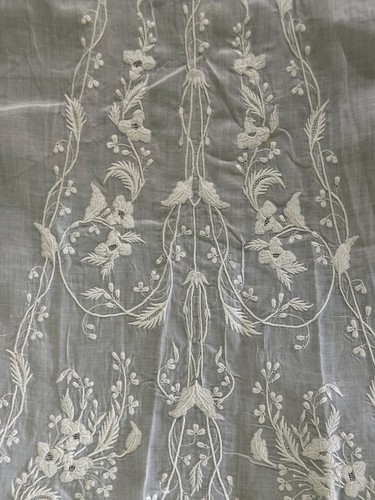 Rare panneau ancien - en, linon