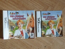 Jaquette et Notice Ma Clinique Vétérinaire pour Jeu DS.