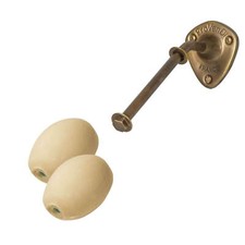 Lot 2 savons blancs rotatifs