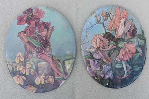 Deux plaques porcelaine - plaques,
