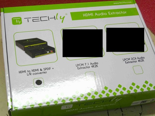 Techly hdmi audio extractor - techly,