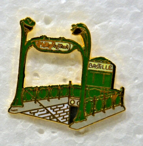 Pin paris métro - paris, bastille
