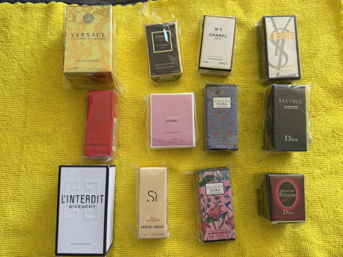 Boxed perfume miniatures mixed - boxed,