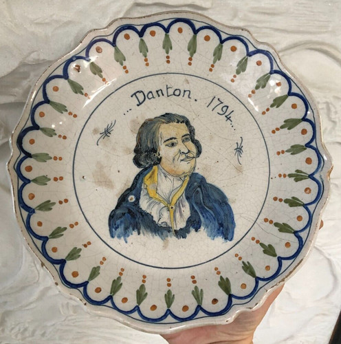 Belle assiette faïence - belle,