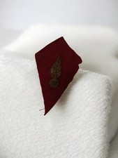 Ancien écusson militaire vintage collection armée broderie d’occasion rétro