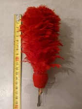 PLUMET ROUGE 15 Cm Casque