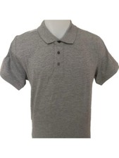 Polo gris clair avec bande