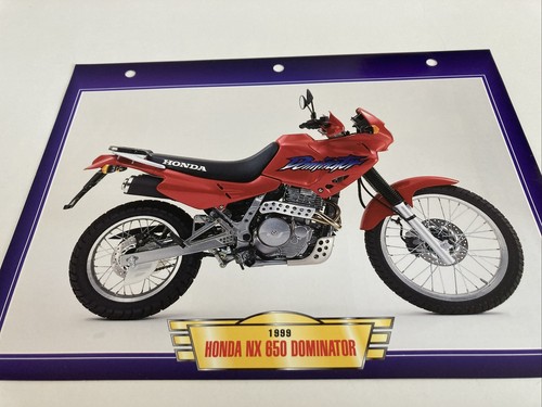 Honda nx650 dominator 1999 650 - dominator,