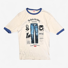 New LVC Levi's Vintage Clothing 1970s Ringer Tee S SS23