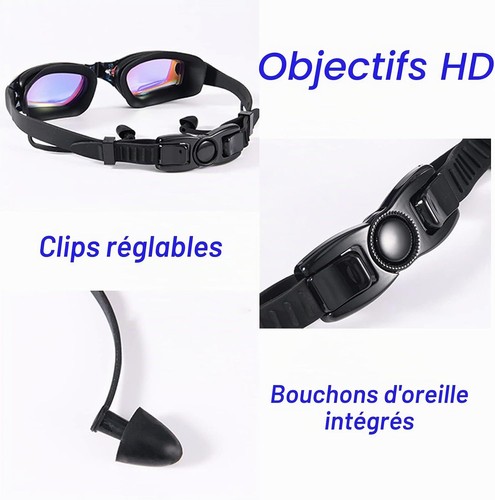 Lunettes natation adulte - lunettes,