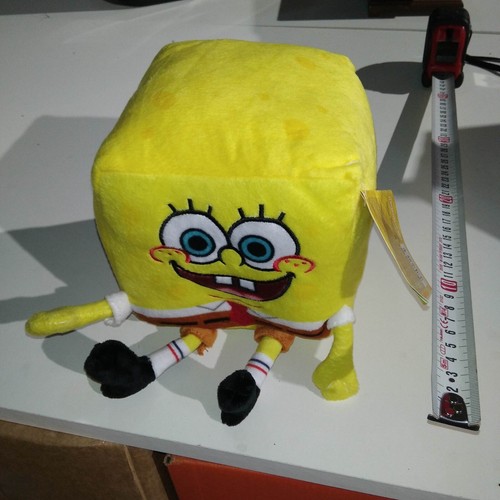 Peluche bob éponge - bob, l'éponge