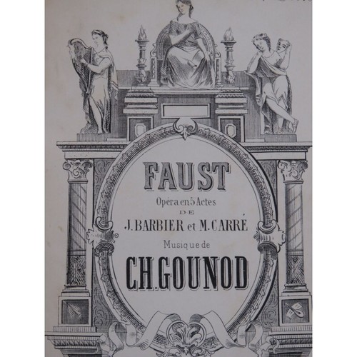 Gounod charles faust - faust, opéra