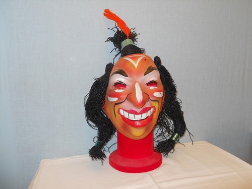 Masque carnaval vintage - de,