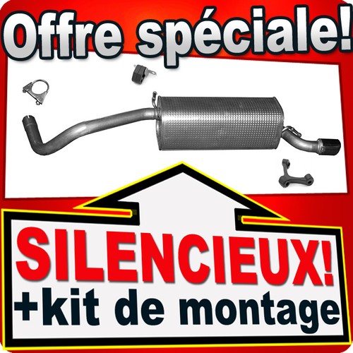 Silencieux arriere pour - , vw