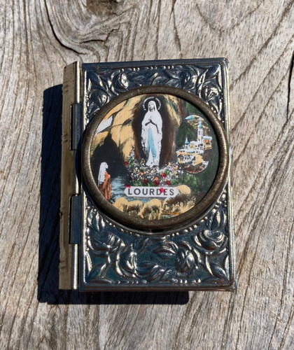 Boite chapelet forme livre - boite, à