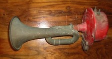 vintage KLAXON JERICHO trompe cornet 12V