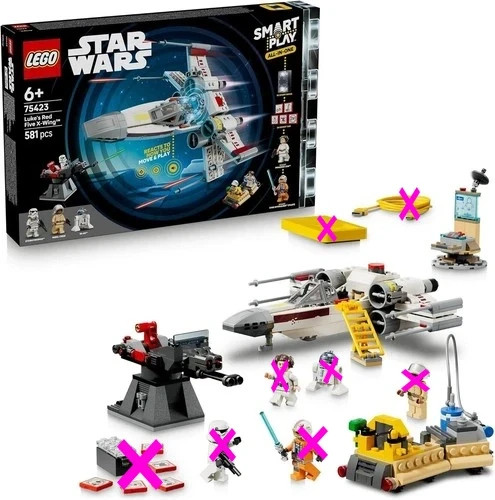 Lego star wars - star, luke's