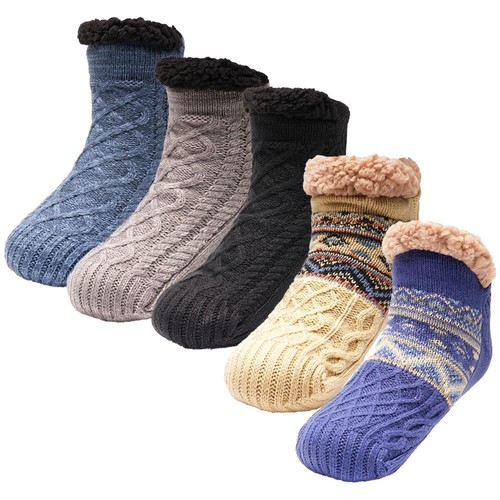 Moelleux chaussettes chaussons - chaussettes,