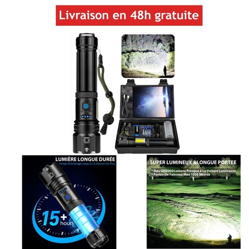 Lampe torche led - torche,