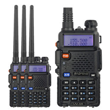 US 4x Baofeng UV-5R Dual-Band