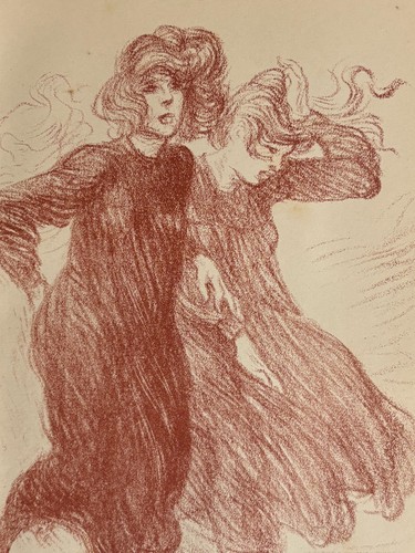 Steinlen gravure lithographie - steinlen,