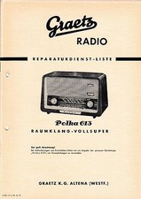 Manuel De Service Pour Graetz