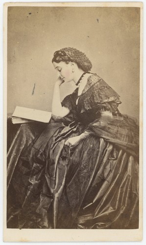 Cdv circa 1865 femme - 1865., de