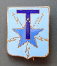 Insigne Transmetteur Isolé TRANSMISSIONS ORIGINAL BADGE émail