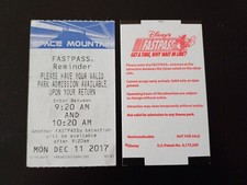 FASTPASS Disney Disneyland USA