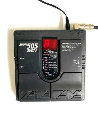 Pédale multi effets zoom - pédale, 505