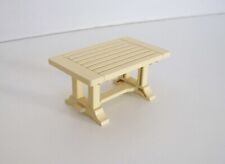 PLAYMOBIL (J2c19) EPOQUE 1900 - Table Blanche Salon Jardin Terrasse 5326 Jaunie