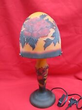 Lampe champignon verre