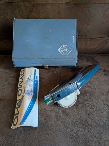 Vintage old ancienne dymo 10 - m,