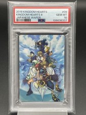 PSA10 Kingdom Hearts Wafer Card Sora Kairi Roxas