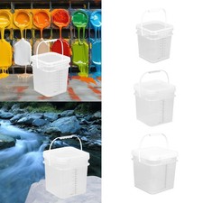 Seau de peinture avec couvercle pour barbecue industriel et activités de