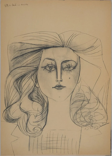 Pablo picasso portrait de - pablo, :