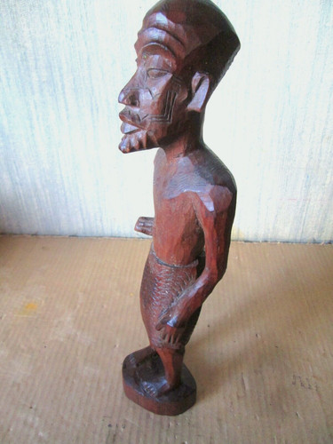 Statuette malgache bois - malgache,