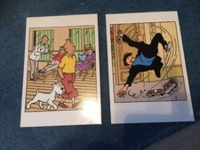 2 Cartes Postales Tintin Ed