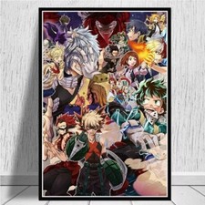 Poster hero academia toile - poster,