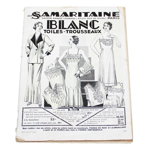 Ancien catalogue 1931 - à, la