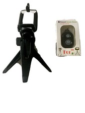 Wireless Remote Shutter Mini Flexible Tripod for Camera, Phone