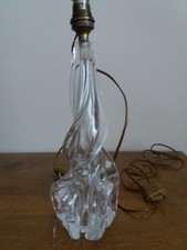 Pied de lampe en Cristal Ile