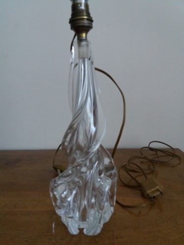 Pied lampe cristal - pied, ile